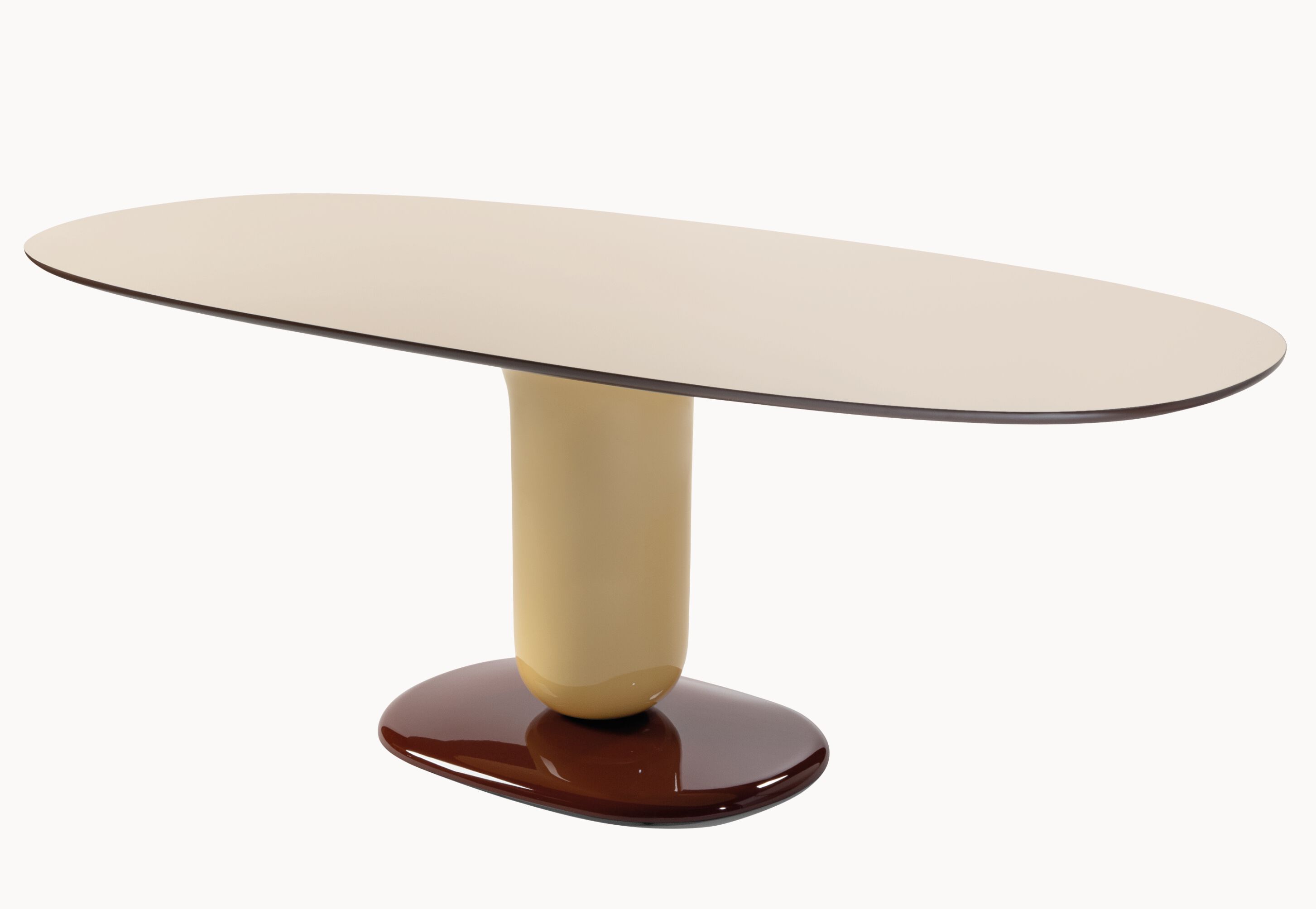 Овальный стол из стекловолокна и столешница Fenix BD Barcelona Explorer ARCH-00085392 - Вид №1