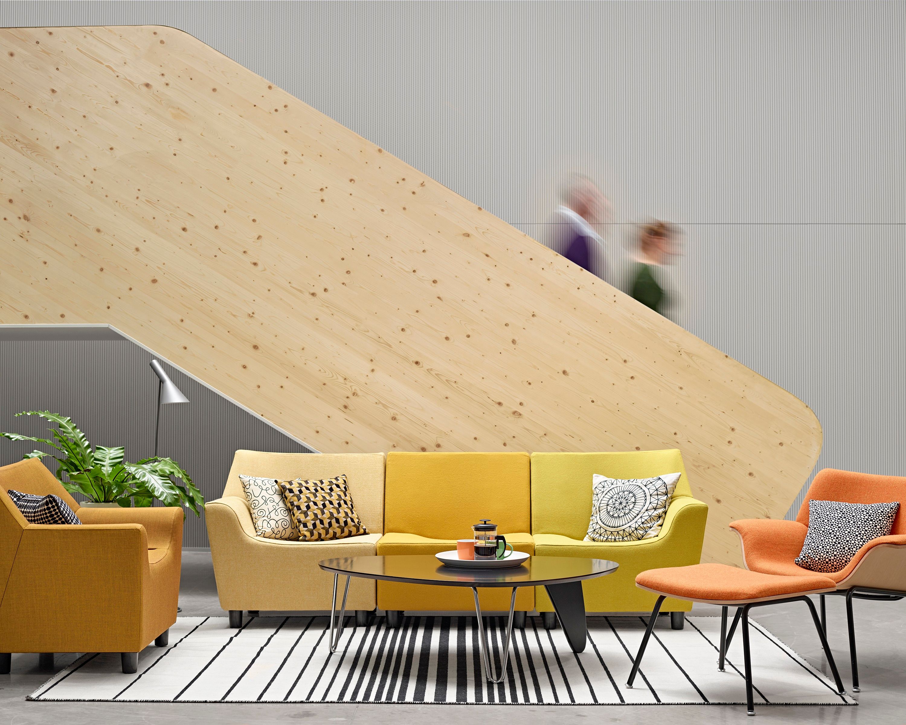 Тканевое кресло с подлокотниками Herman Miller Swoop ARCH-00114829 - Вид №11