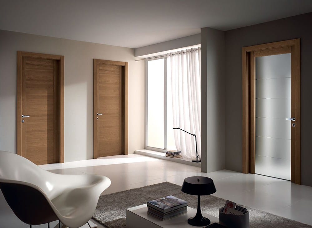 Распашная дверь из массива дерева GAROFOLI Пангея ARCH-00074000 - Вид №2