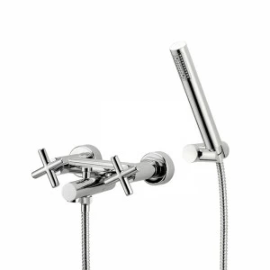 F5304 Смеситель для ванны внешнего монтажа с душевым комплектом FIMA CARLO FRATTINI Maxima