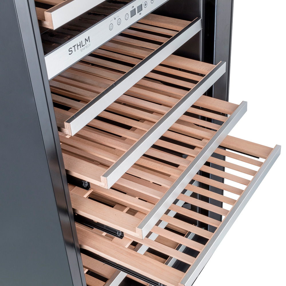 9173363 Винный шкаф Temptech ST180DRB черный STDN-0121121 - Вид №5