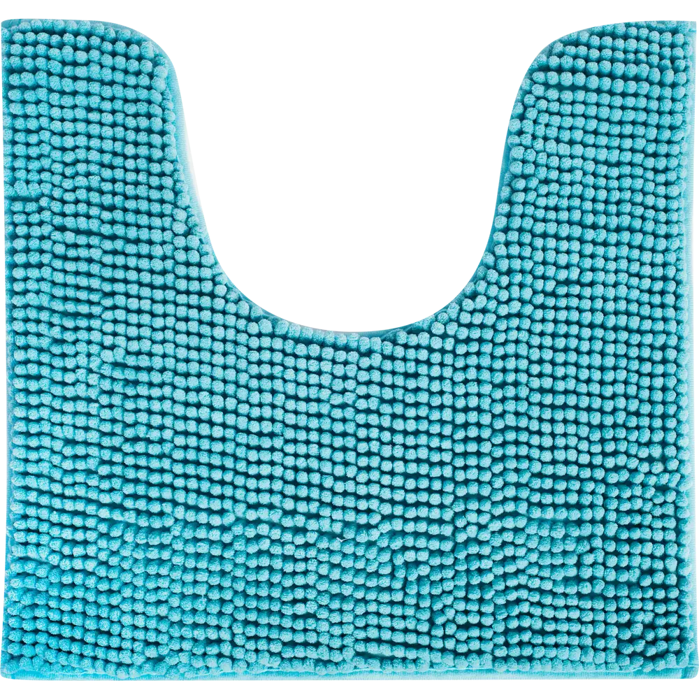 Коврик для ванной Swensa Merci Саванна 45×45 см темно-голубой 89421823 STLM-1569860