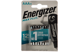 16166291 Батарейки MAX Plus E92/AAA 4 шт/бл Alkaline 7638900423082 Energizer