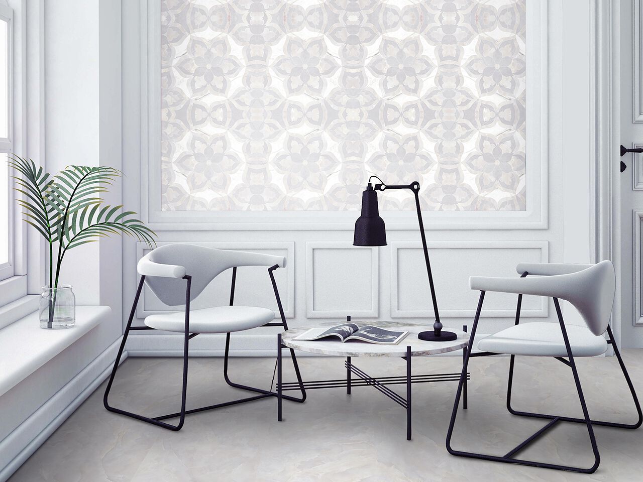 Напольное / керамогранит с эффектом оникса GANI MARBLE TILES GREY ONYX ARCH-00152514 - Вид №3