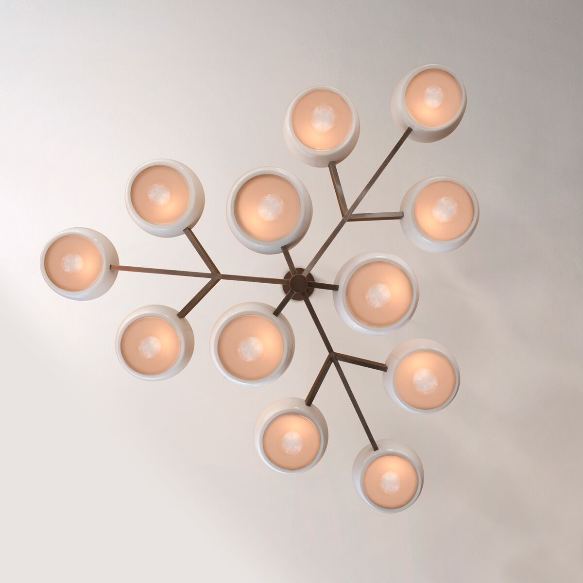 Металлический потолочный светильник GASPARE ASARO Rose ARCH-00037023 - Вид №3