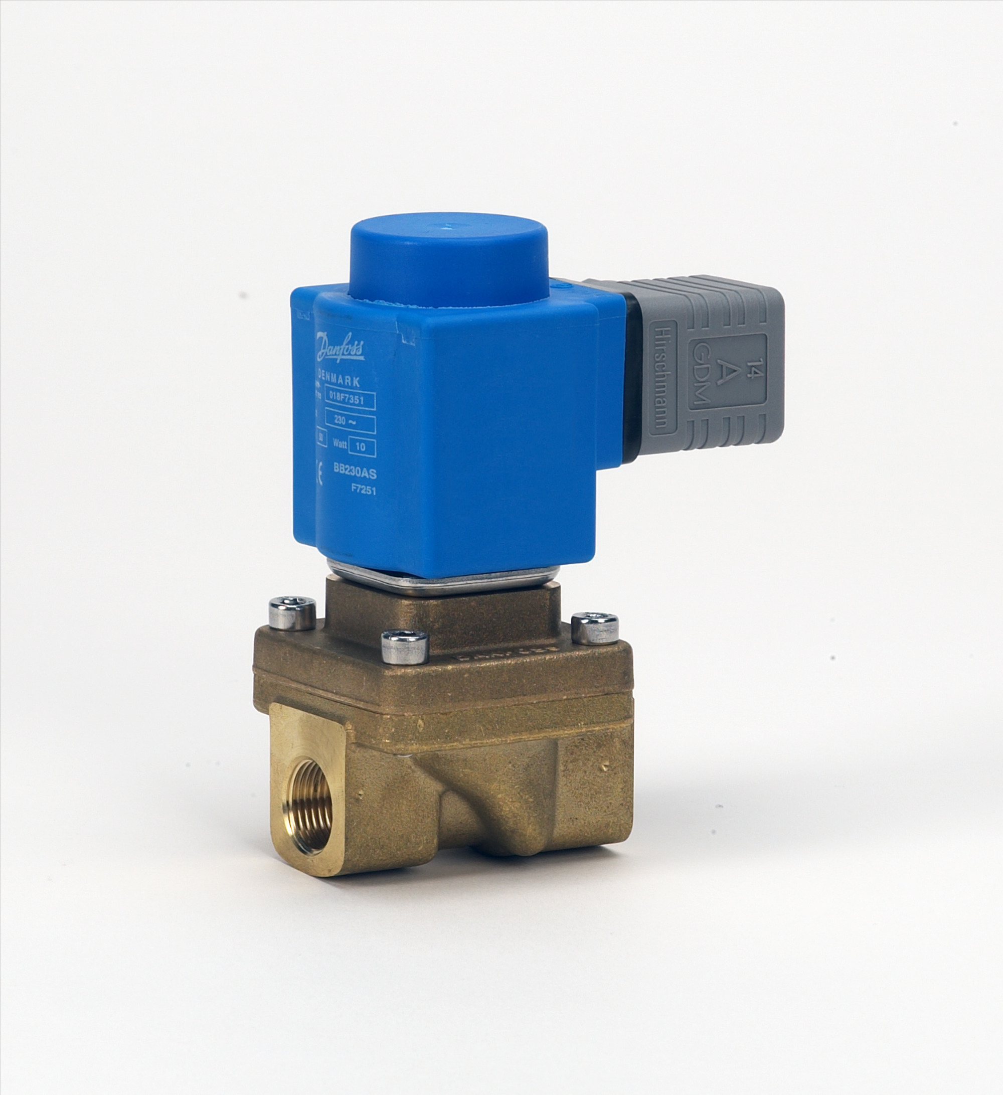 Danfoss EV250B — двухходовые электромагнитные клапаны с принудительным подъемом Клапан электромагнитный EV250B 032U5356  - Вид №1