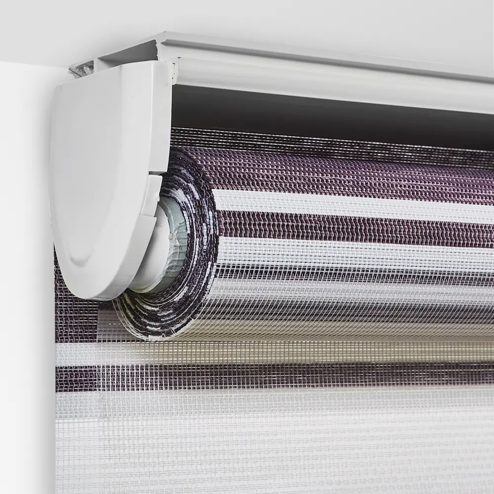 Штора рулонная день-ночь Дэли 60x160 см сиреневая MIAMOZA STLM-2015999 - Вид №2