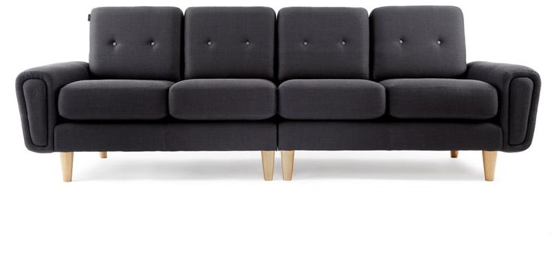 Deadgood 4-местный угловой диван из тафтинга Harvey sun-id-1439044 - Вид №3