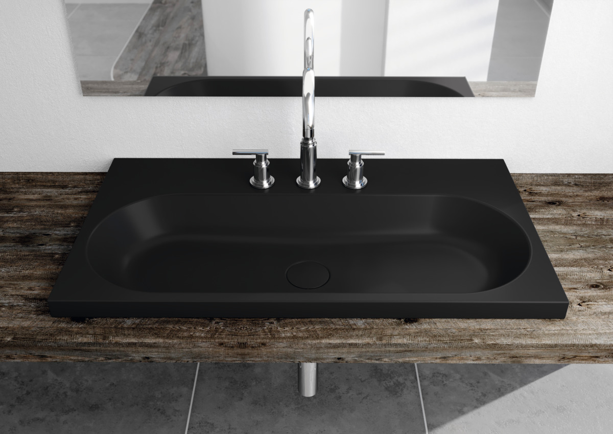 Умывальник KALDEWEI Сталь эмалированная 3055 453 холодный серый 30 30553083453  - Вид №5