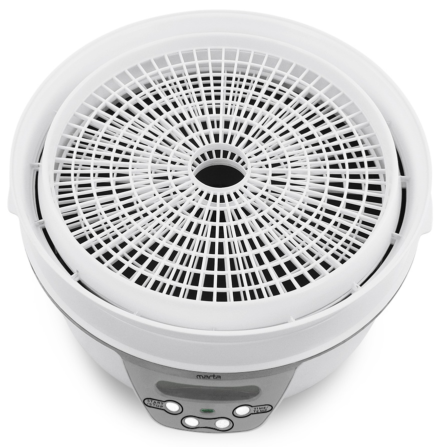 9934672 Сушилка для овощей и фруктов MARTA MT-FD1888D белый STDN-0035147 - Вид №6