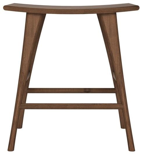 Ethnicraft Табурет из орехового дерева Walnut osso 43032 - Вид №1