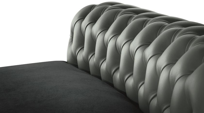 Poltrona Frau Модульный кожаный диван с тафтингом La collezione - divani e poltrone sun-id-1423378 - Вид №11