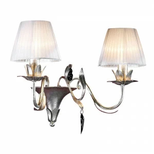 Бра Dalia от Schuller SCHULLER  245830 Белый;серебро