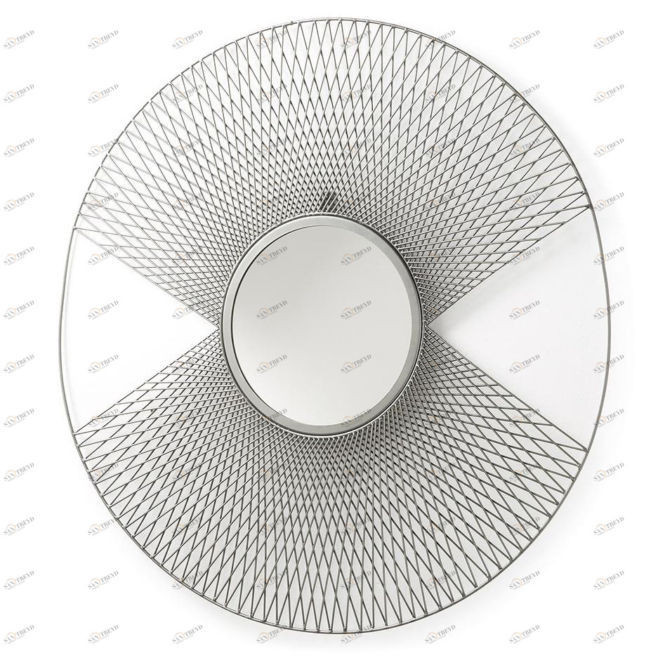 Зеркало круглое в металлической раме Vernay от La Forma LA FORMA VERNAY 153268 Серый 