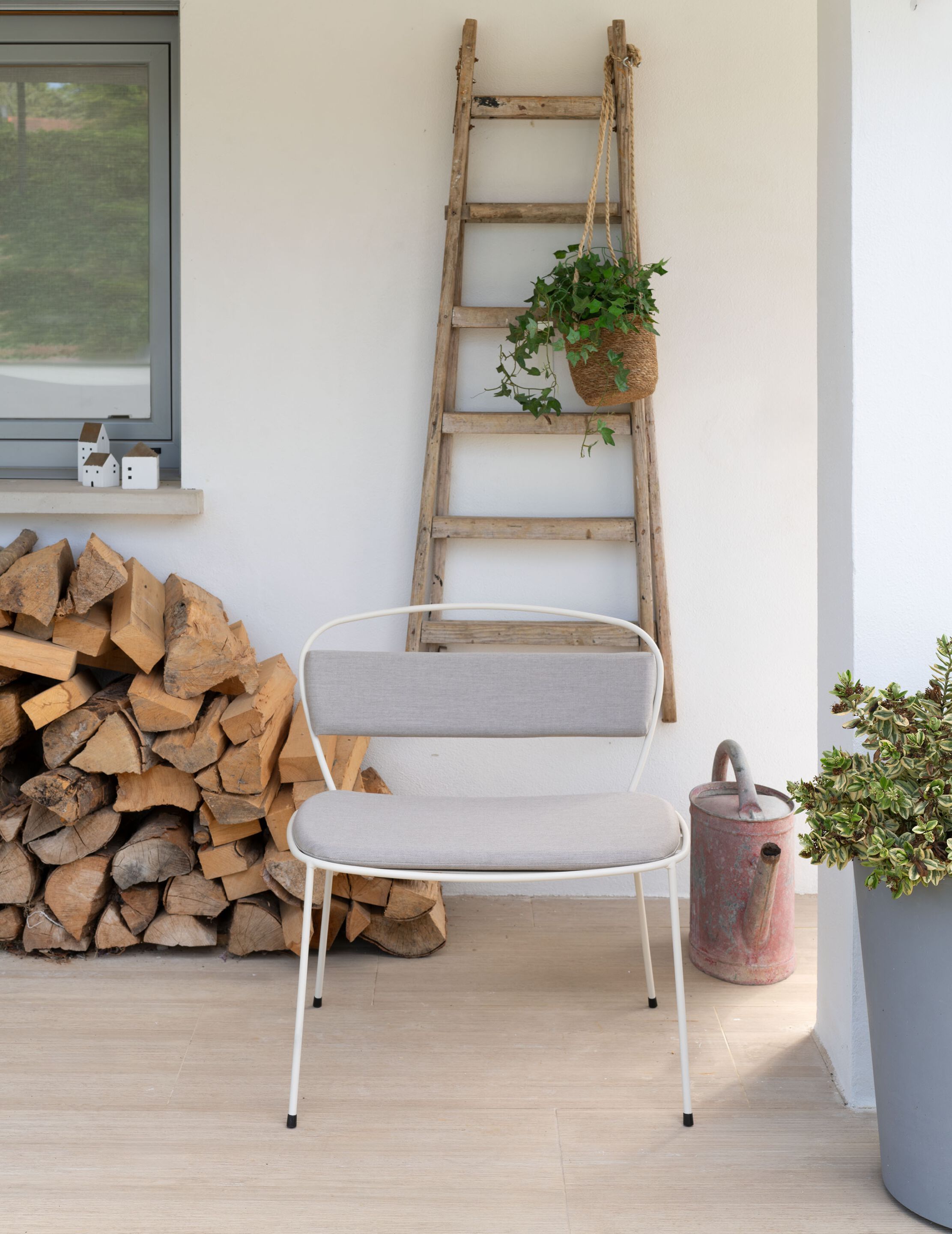 Стул для сада с порошковым покрытием iSimar Седна ARCH-00041567 - Вид №12