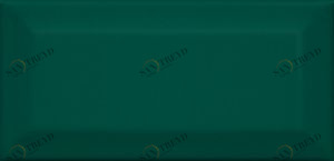 Клемансо зелёный грань пл. стена 7,4х15 кор (0,89м2) пал (28,48м2) Kerama Marazzi 16058