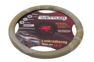 16284463 Оплетка на руль KOMFORT XL 41-42 см, Газель винил Бежевый XLLA2beige VETTLER