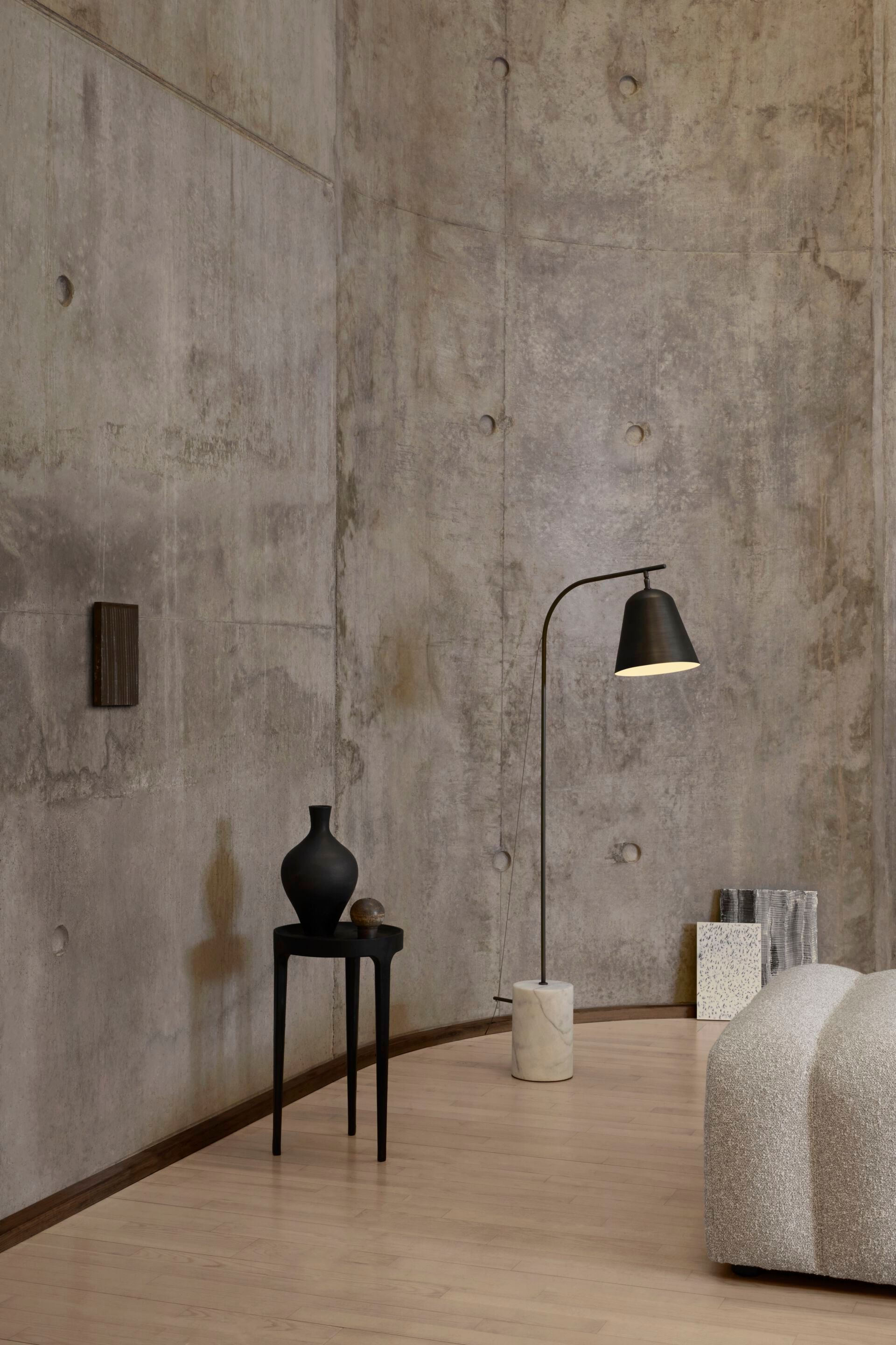 Круглый алюминиевый журнальный столик для гостиной NORR11 GHOST ARCH-00124106 - Вид №1