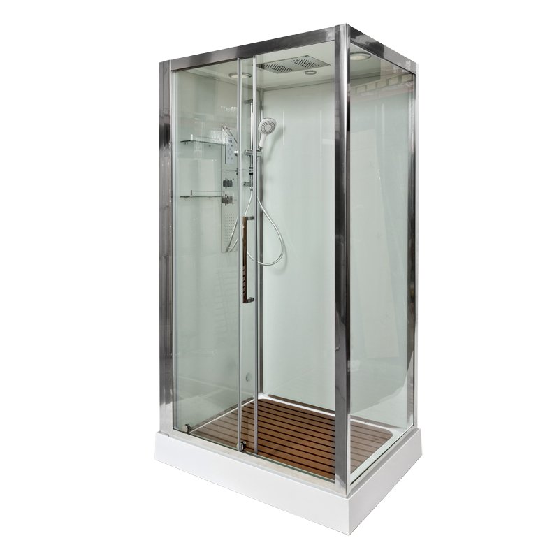 L 801 N с гидромассажем BLACK Душевая кабина DETO Серия L Z120 KERAVA с электрикой - Вид №23