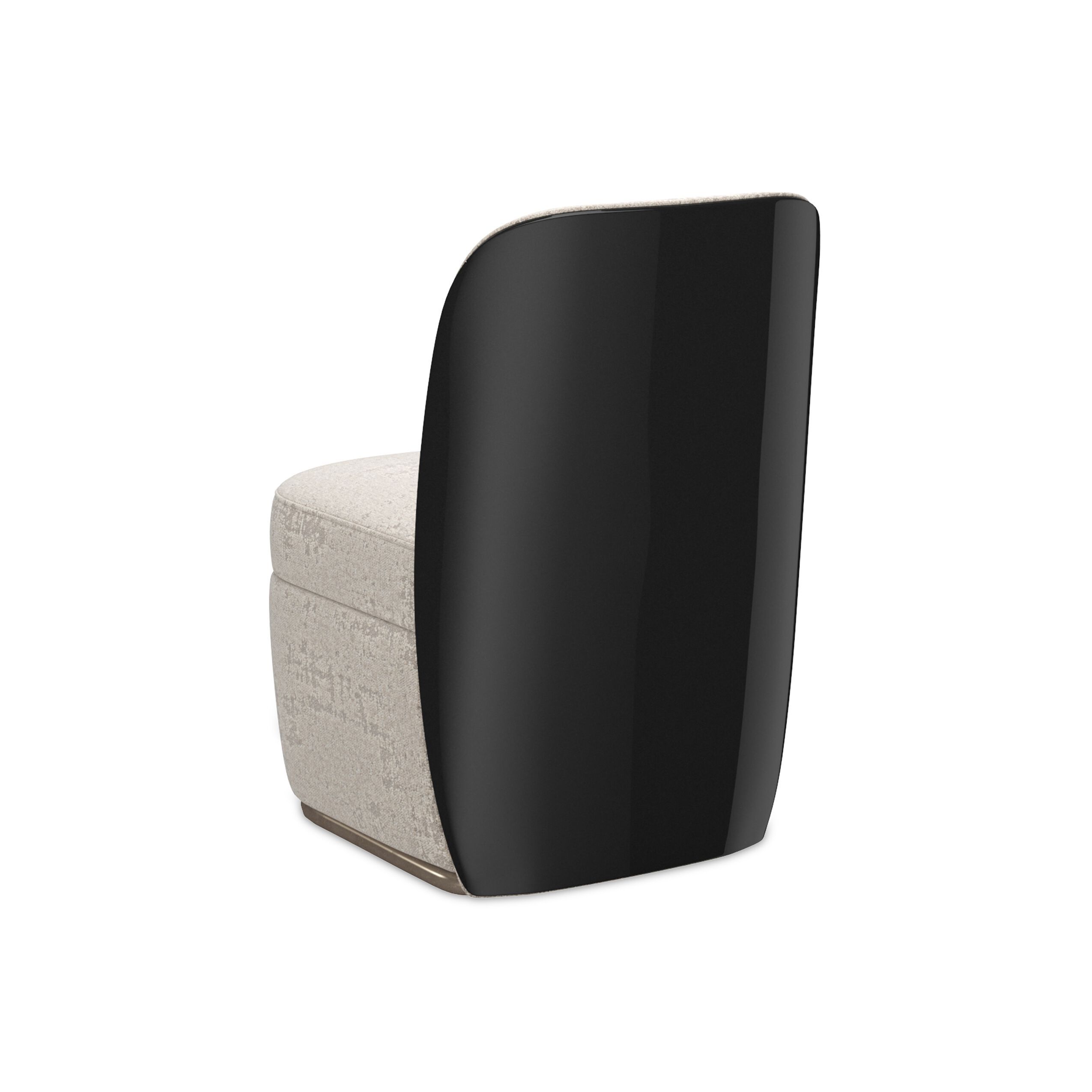 Мягкий тканевый стул с колесами Caracole кабошон ARCH-00006858 - Вид №1