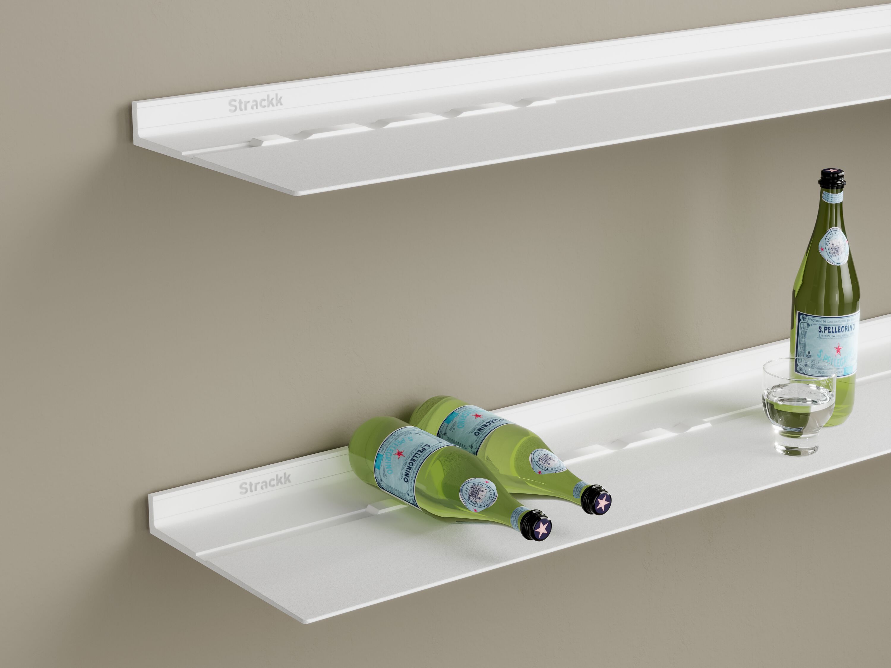 Алюминиевый держатель бутылки / полка Strackk WINE BOTTLE HOLDER ARCH-00074154