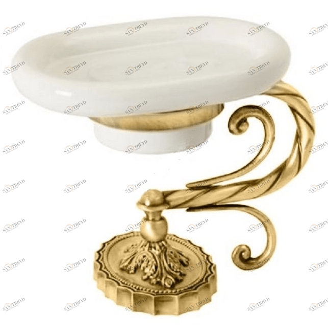 Мыльница MIGLIORE Edera ML.EDR-60.311.DO - золото 