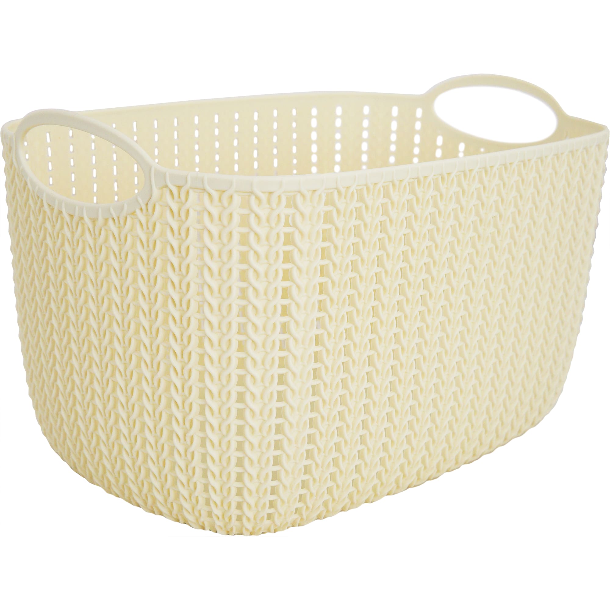 82138013 Корзинка для хранения «Вязание», 7 л, цвет слоновая кость Santreyd 