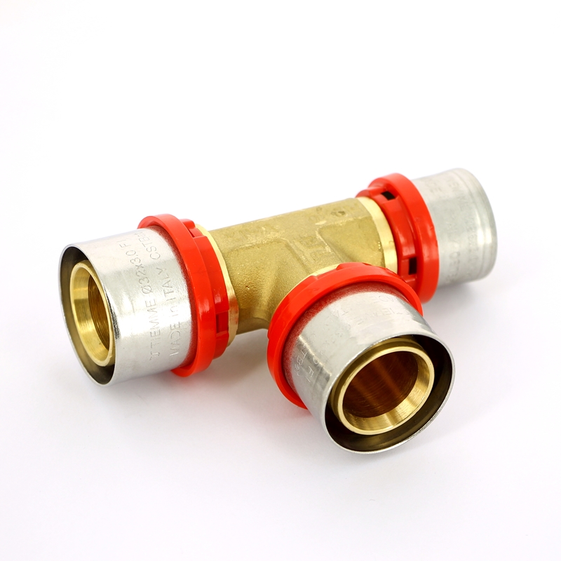 Тройник пресс TIEMME 32х32х26 1650119