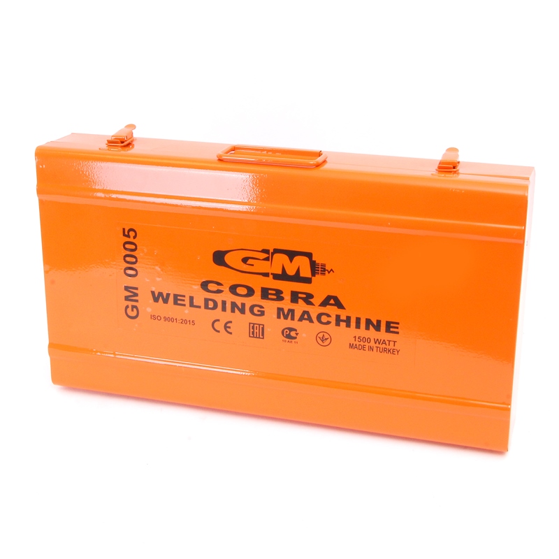 Набор монтажный GM Cobra для сварки PPR-труб 1500 Вт 16-75 мм, насадки 20-40 мм, резак, рулетка, уровень GM0005