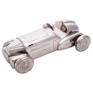 Статуэтка декоративная металлическая 14х25х8,5 см серая "Машина" UNICO  255340 Серый