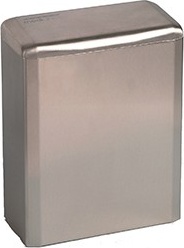 PP0006CS Настенный контейнер с крышкой для гигиенических салфеток mediclinics 