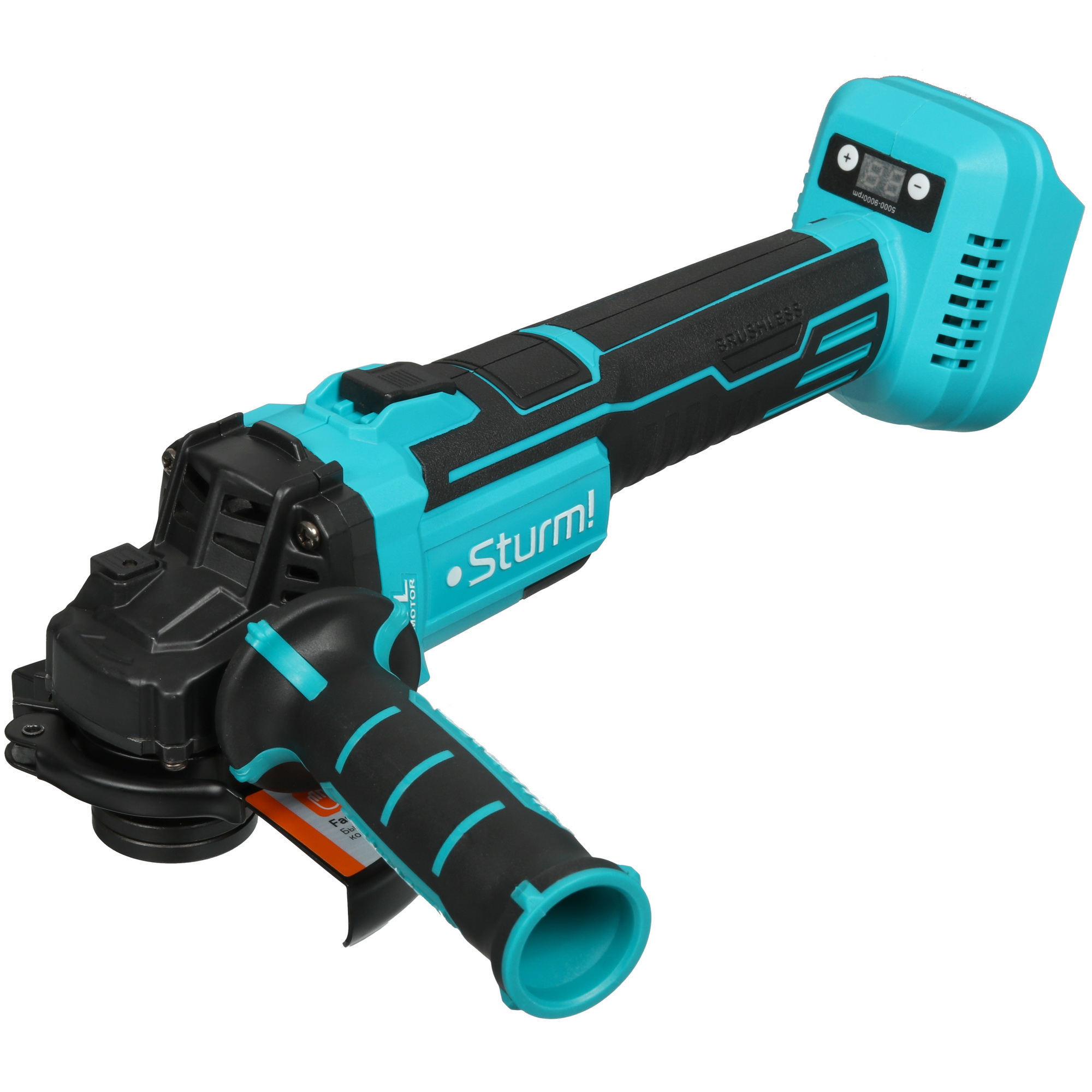Углошлифовальная машина (УШМ) Sturm! CAG1812BLE 1BatterySystem 18V  , Без ЗУ, Без АКБ 9935659 STDN-0098855