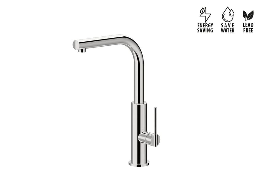 Однорычажный смеситель для кухни с поворотным изливом Newform KONBU ARCH-00051217