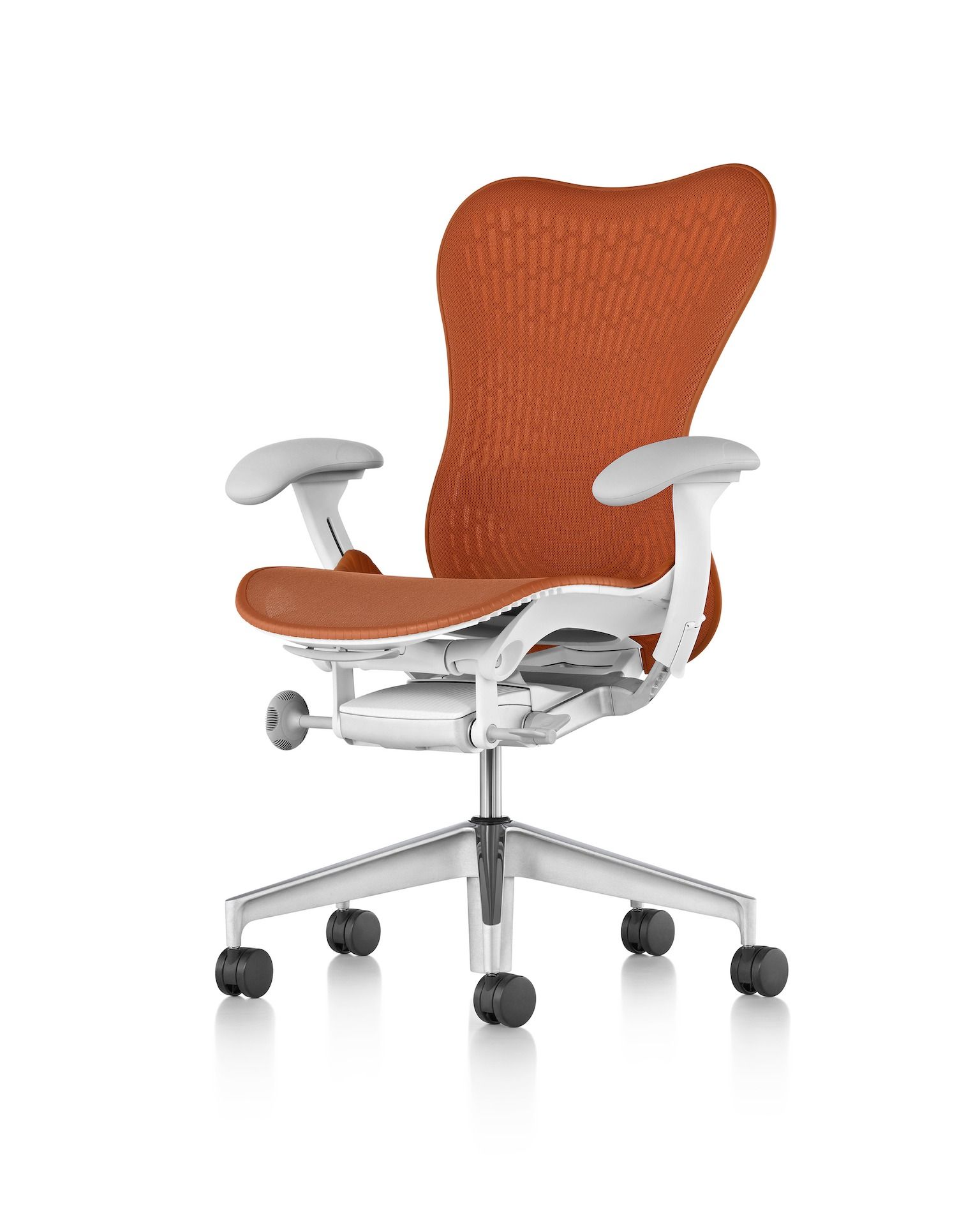 Эргономичное офисное кресло с вращающейся тканью Butterfly Herman Miller Mirra 2 ARCH-00092336 - Вид №80