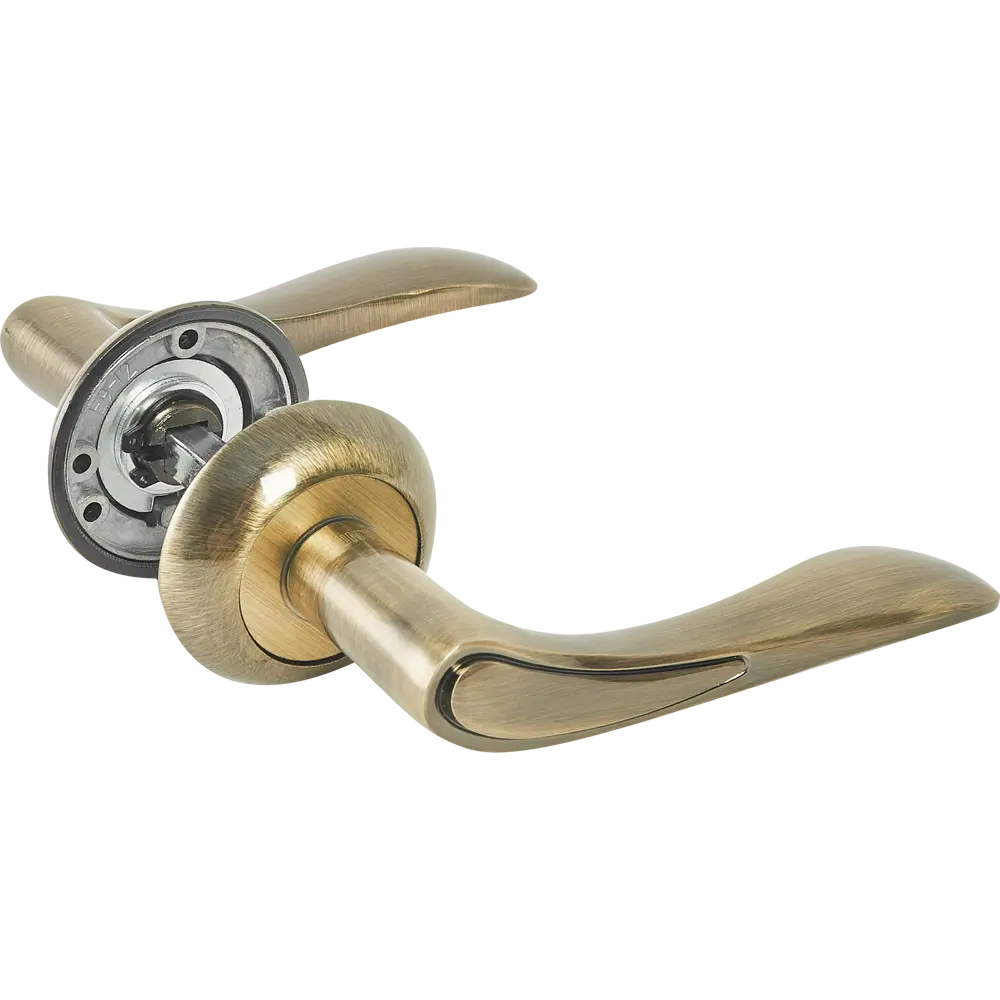 Дверные ручки Punto Salsa без запирания цвет бронза STLM-2136088