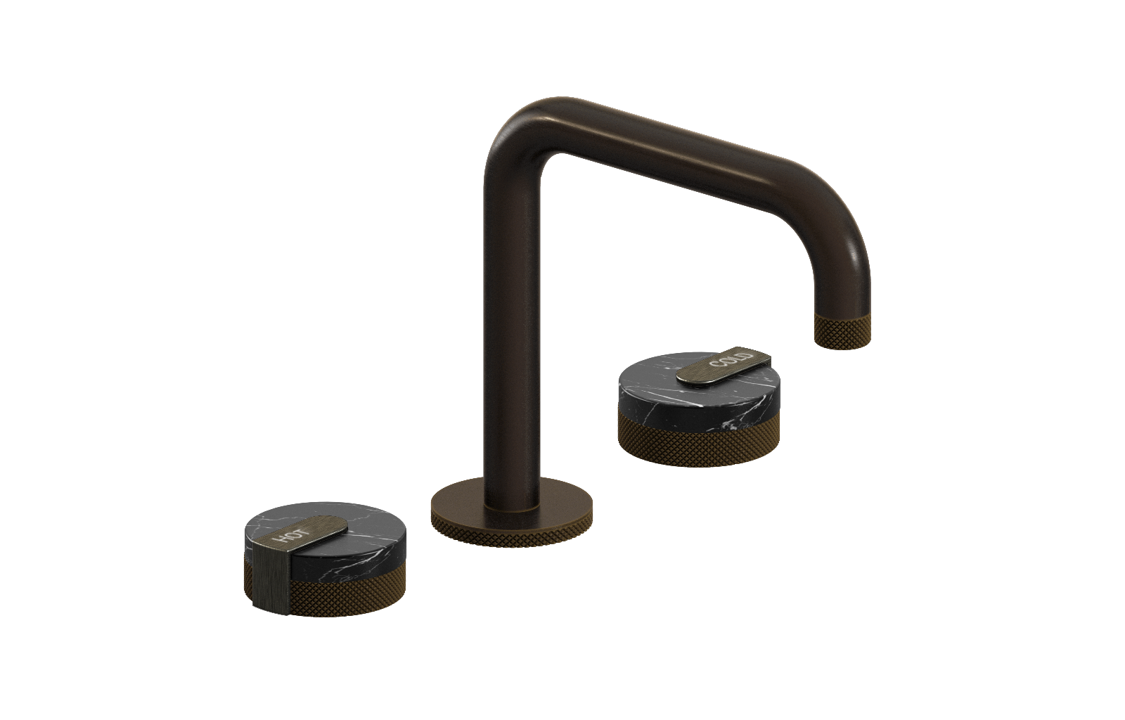 E-11511-R2MB-L1BOX-OB Смеситель для умывальника на 3 отвертия GRAFF MOD+