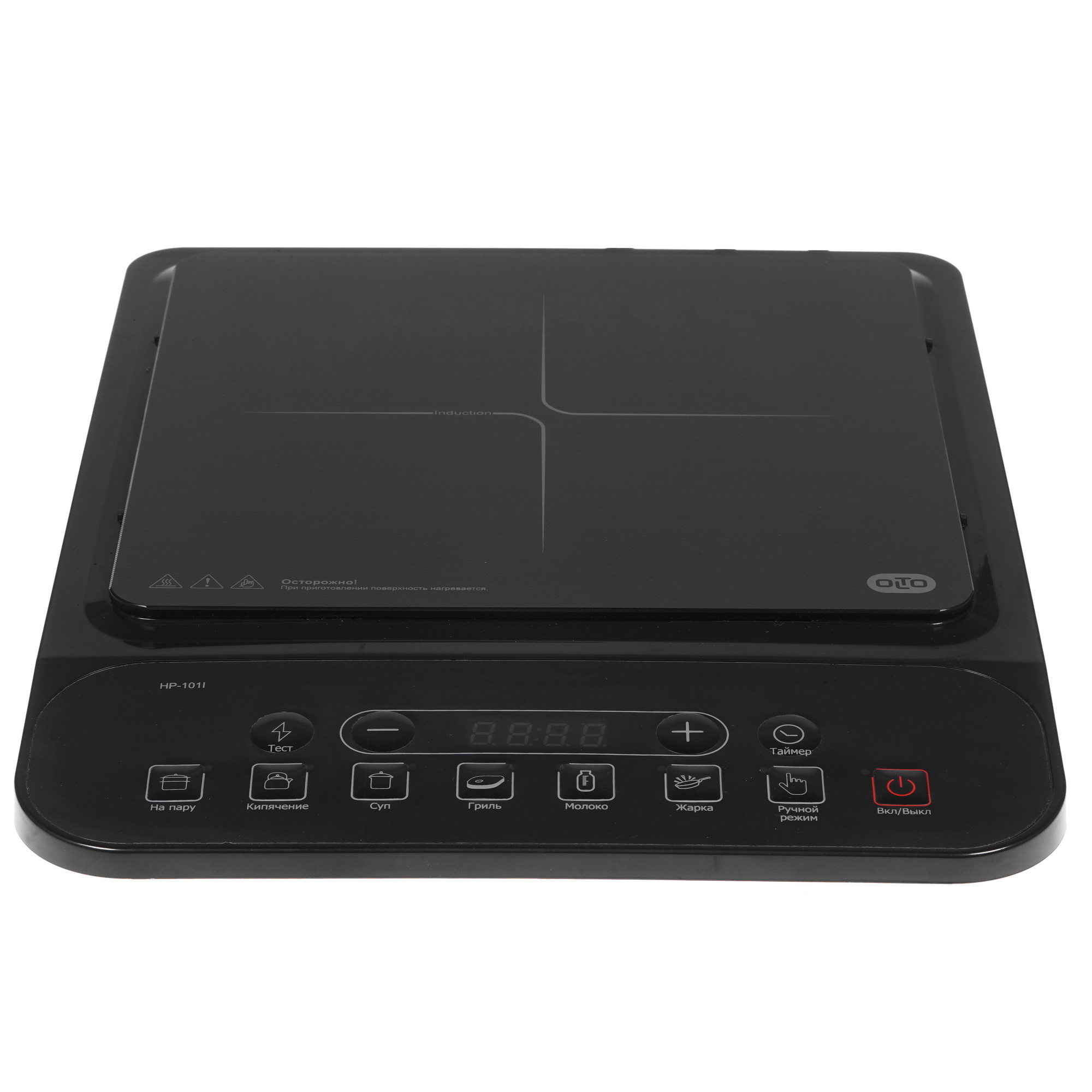 8166319 Плита компактная электрическая Olto HP-101I черный STDN-0136700 - Вид №1