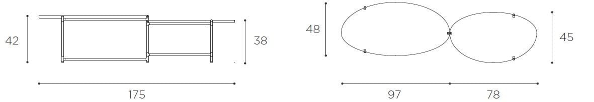 Хрустальный журнальный столик EPÒNIMO ARCH-00131245 - Вид №4