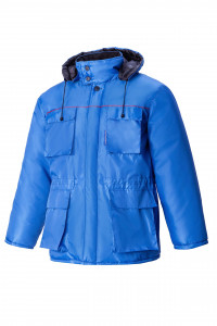 5033608 Куртка ЭКСПЕРТ-К НЬЮ утепленная ткань Оксфорд василек  Зимняя спецодежда  размер 64-66/170-176