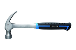 17779900 Молоток столяра монолитный, 450 г, с ручкой из стекловолокна HT3B035 HOEGERT TECHNIK