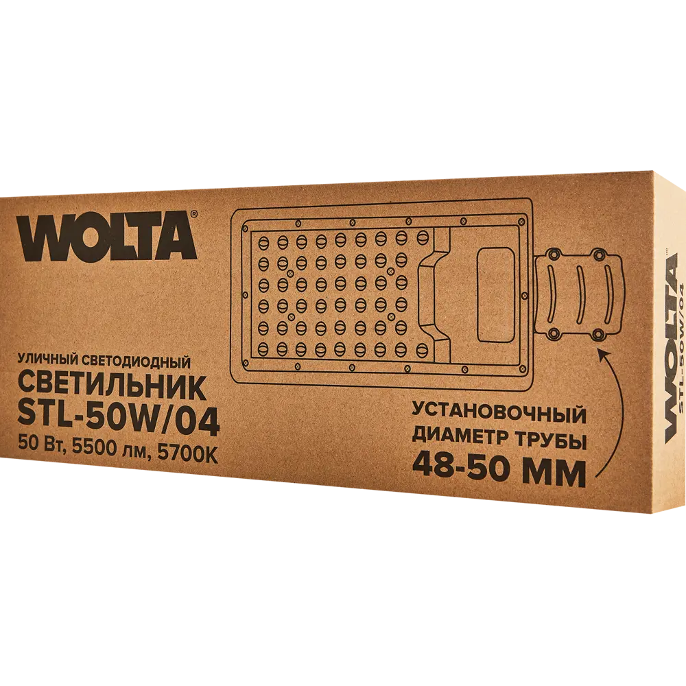 Уличный светодиодный прожектор Wolta STL-50W/04 с защитой IP65 89340888 STLM-1323808 - Вид №4