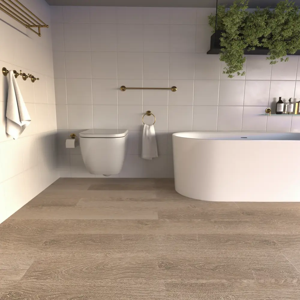 SPC плитка Atrium Дуб Ниагара - влагостойкое покрытие для пола 89341811