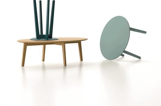 Dall'Agnese Круглый деревянный журнальный столик Zoe sun-id-1488242 - Вид №1