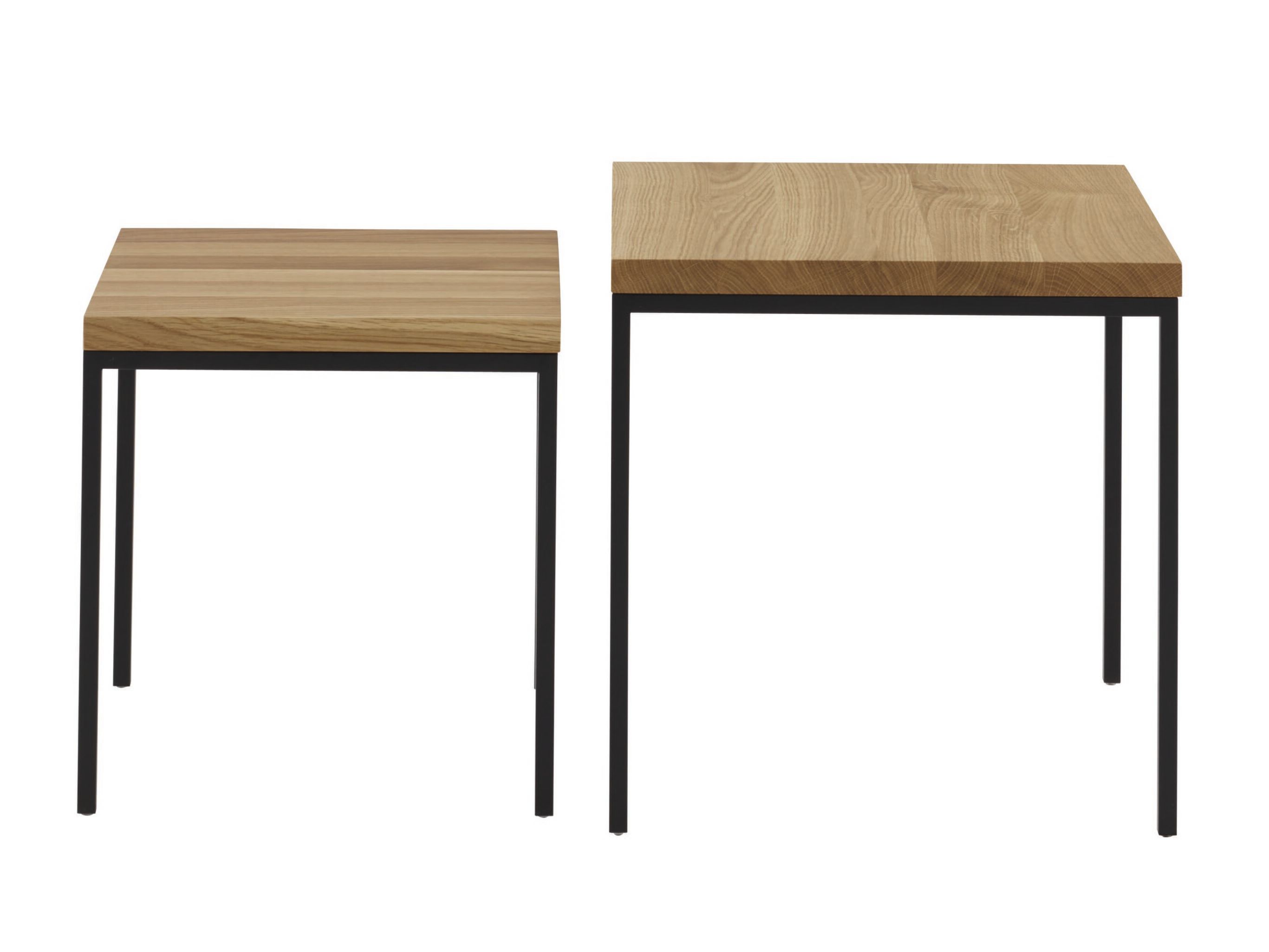 Квадратный журнальный столик из дуба Ligne Roset GABY ARCH-00110312