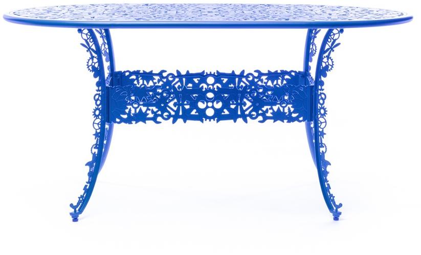 Seletti Овальный садовый стол из алюминия Industry 18688 - Вид №2