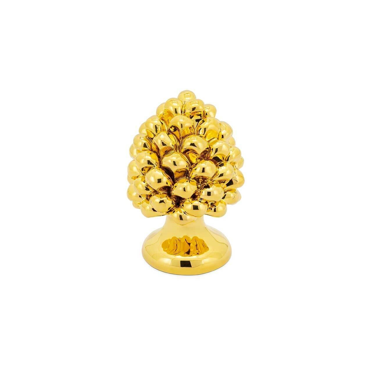 600957-01 ABHIKA СОСНОВАЯ ШИШКА НАСТОЯЩЕЕ ЗОЛОТО H11 GOLD 