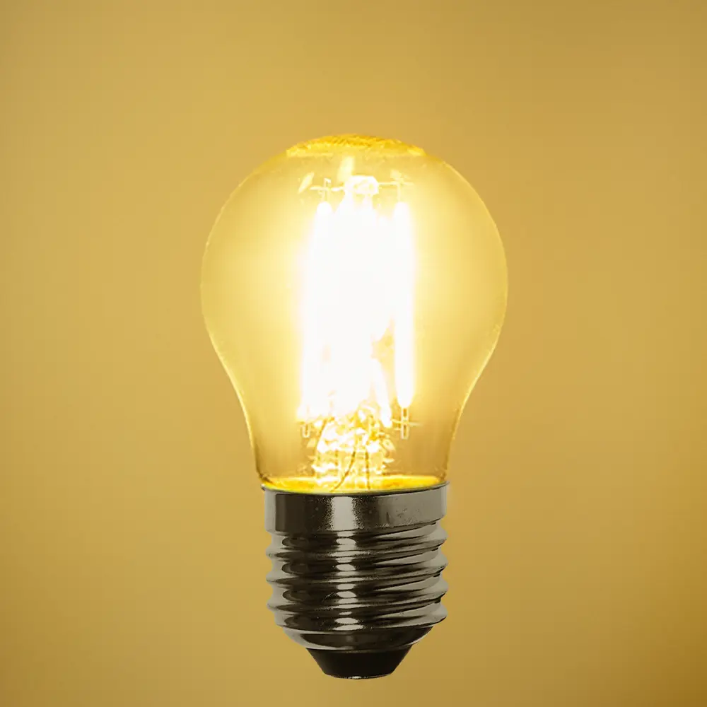Lexman LED лампа филаментная шар E27 5Вт теплый свет 82991671 STLM-1548272 - Вид №2
