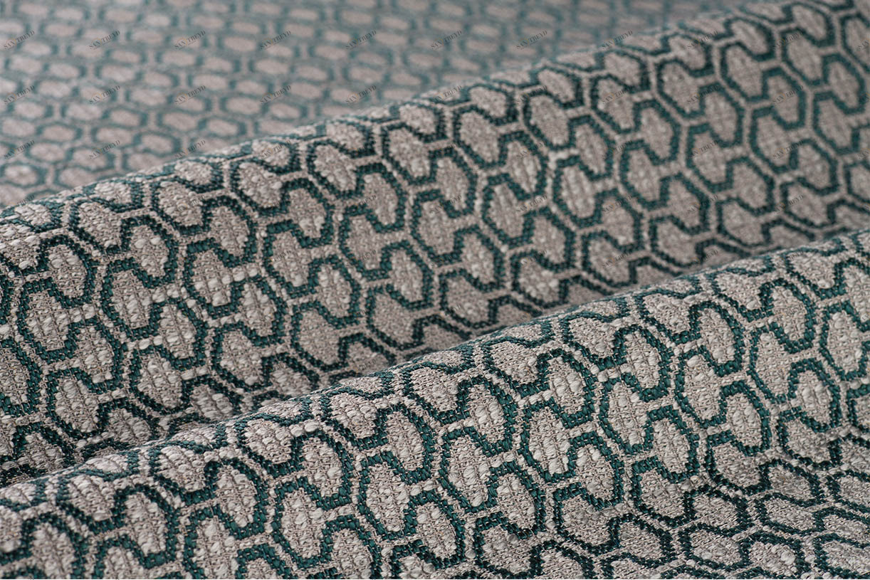 COLORISTICA Ткань мебельная  Рогожка  Mineral Изумрудный Mineral col.04