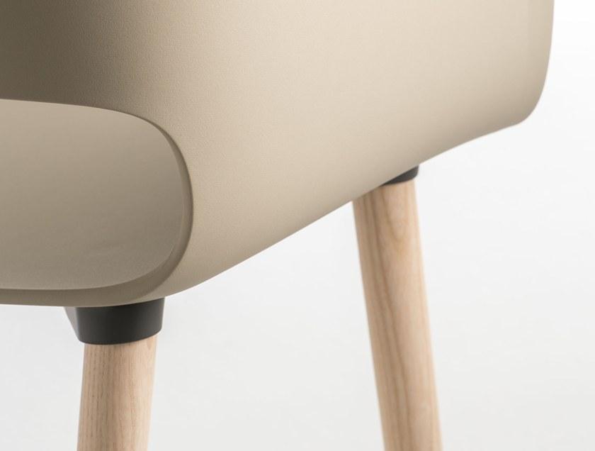 Pedrali Стул полипропиленовый с подлокотниками Babila 2755 - Вид №3