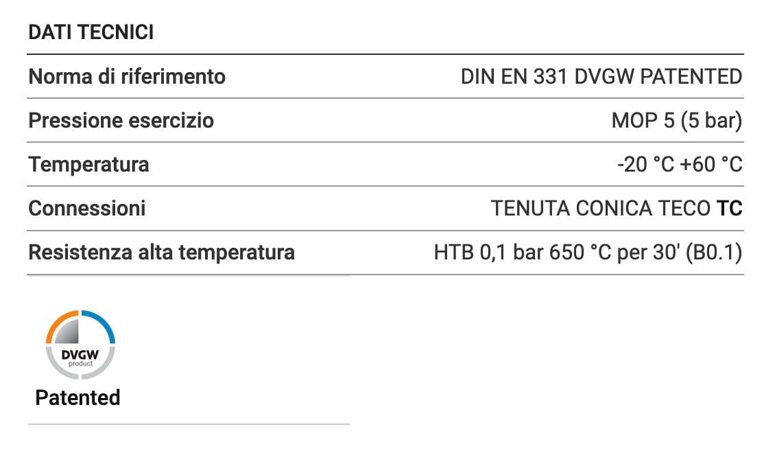 Двухпозиционный газовый коллектор с несколькими отсеками TECO ARCH-00056607 - Вид №10